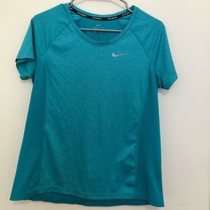 Nike Running Dri Fit Top Size Large
